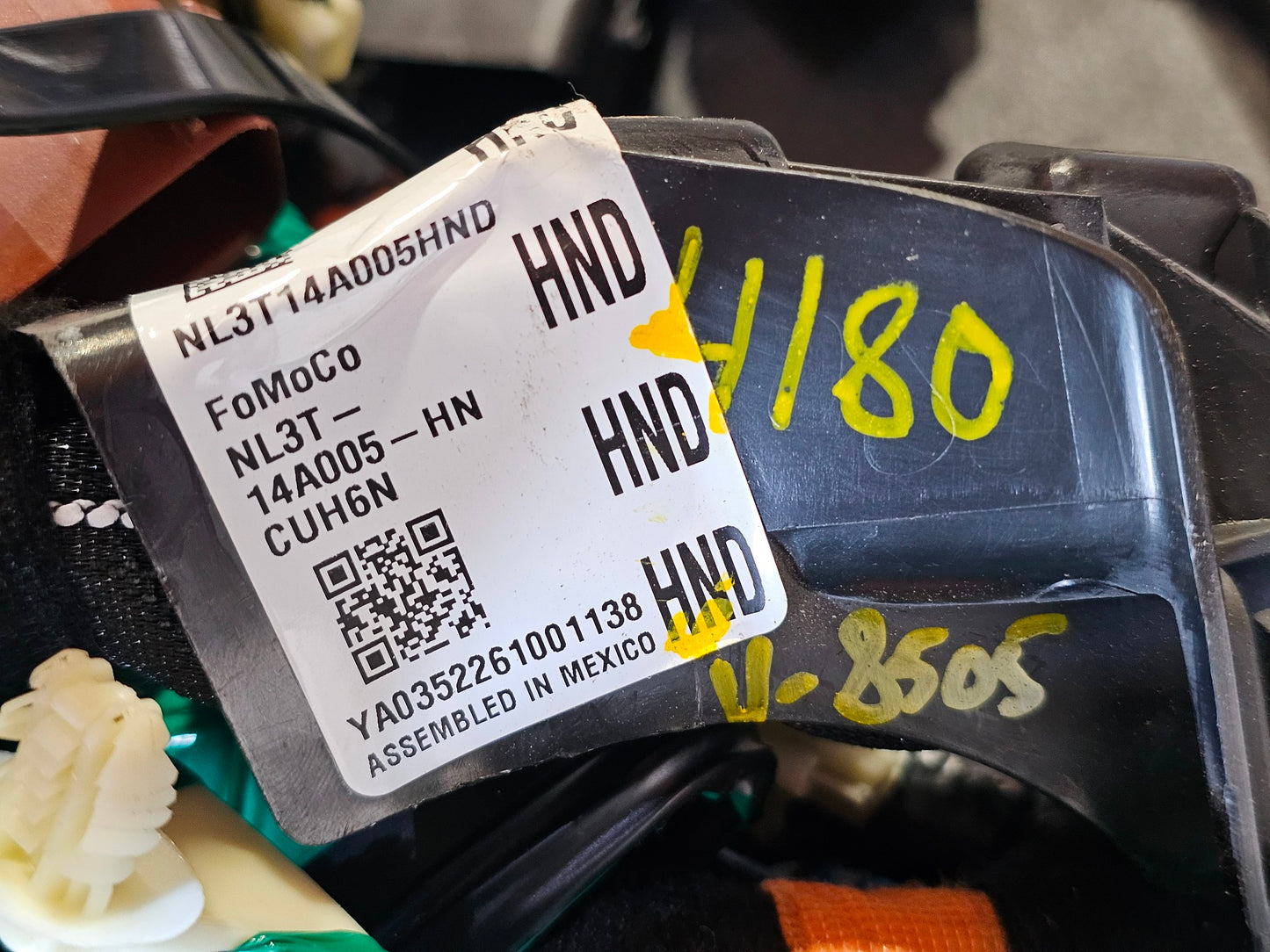 21-22 FORD F150 CREW CAB FLOOR WIRE HARNESS NL3T-14A005-HN - 4180