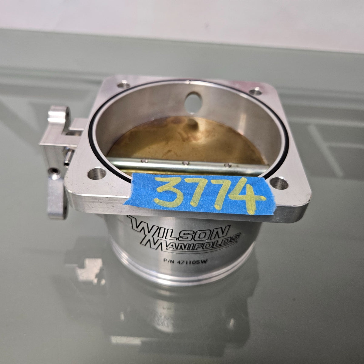 WILSON MANIFOLDS 105mm BILLET THROTTLE BODY 1520CFM 4.250 OD 471105D #37744