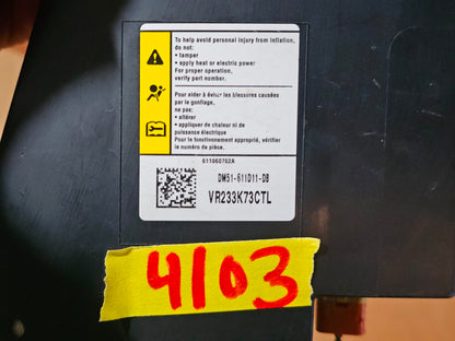 2013-2014 FORD FOCUS DRIVER LEFT SEAT AIRBAG OEM 4103