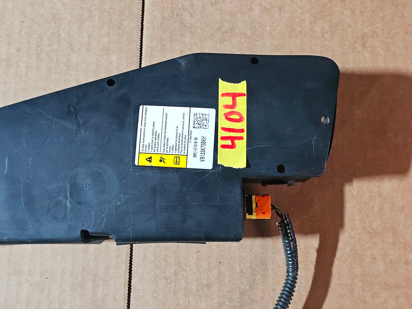 2013-2014 FORD FOCUS PASSENGER RIGHT SEAT AIRBAG OEM 4104