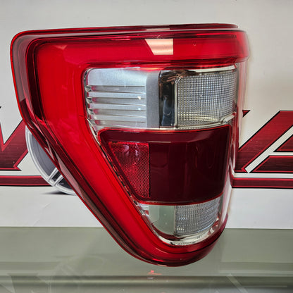 OEM 2021-2023 Ford F150 Left Tail Light Assembly with LED & Blind Spot Test
