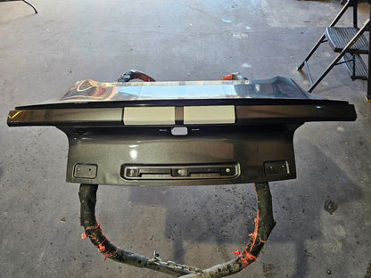 2015-2020 FORD MUSTANG TRUNK SPOILER  WING GT ECOBOOST BLACK #4122