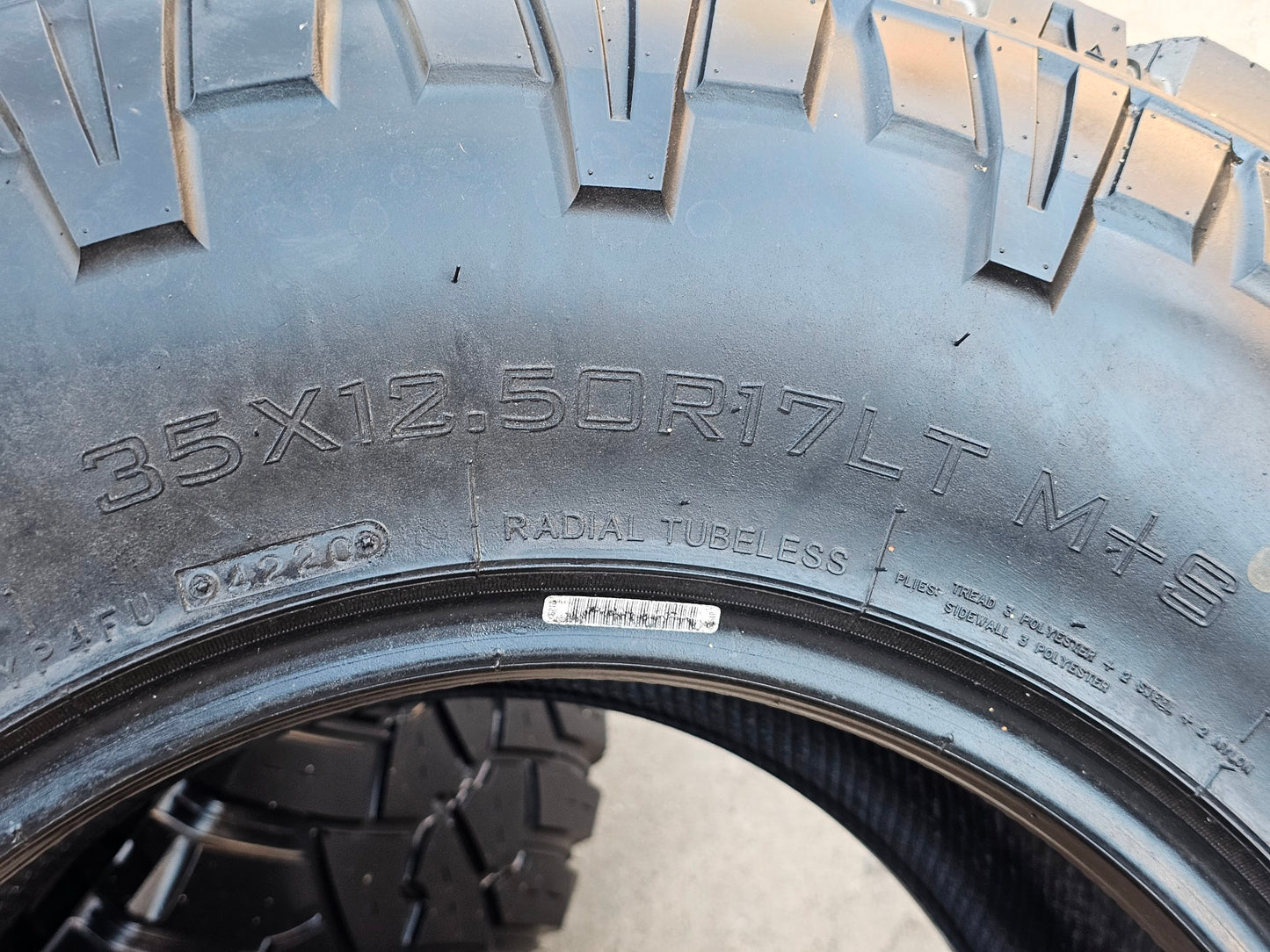 FURY COUNTRY HUNTER M/T 35X12.50R17 TIRES #4166