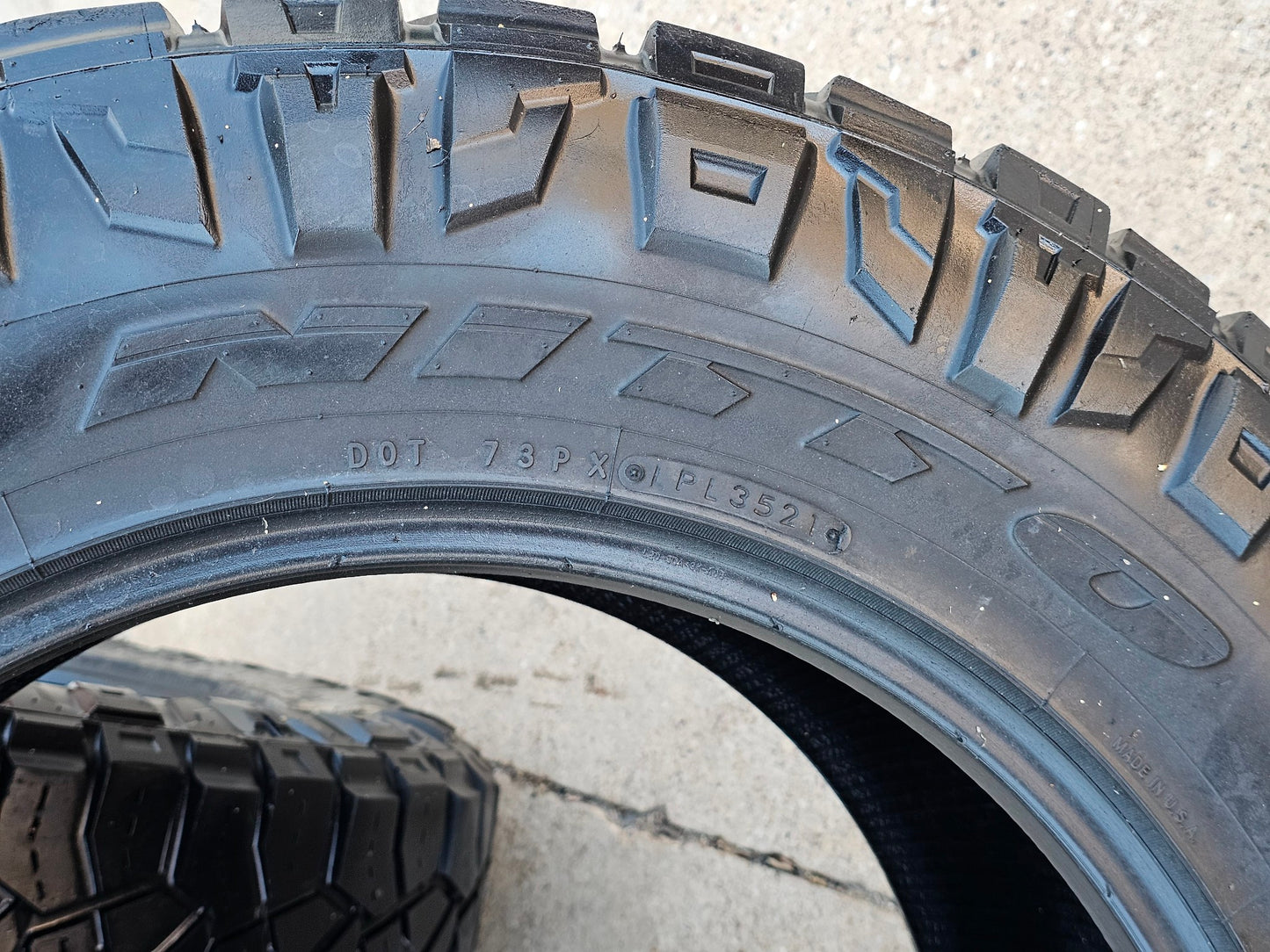 NITTO RIDGE GRAPPLER 35X12.50R20LT TIRES #4167