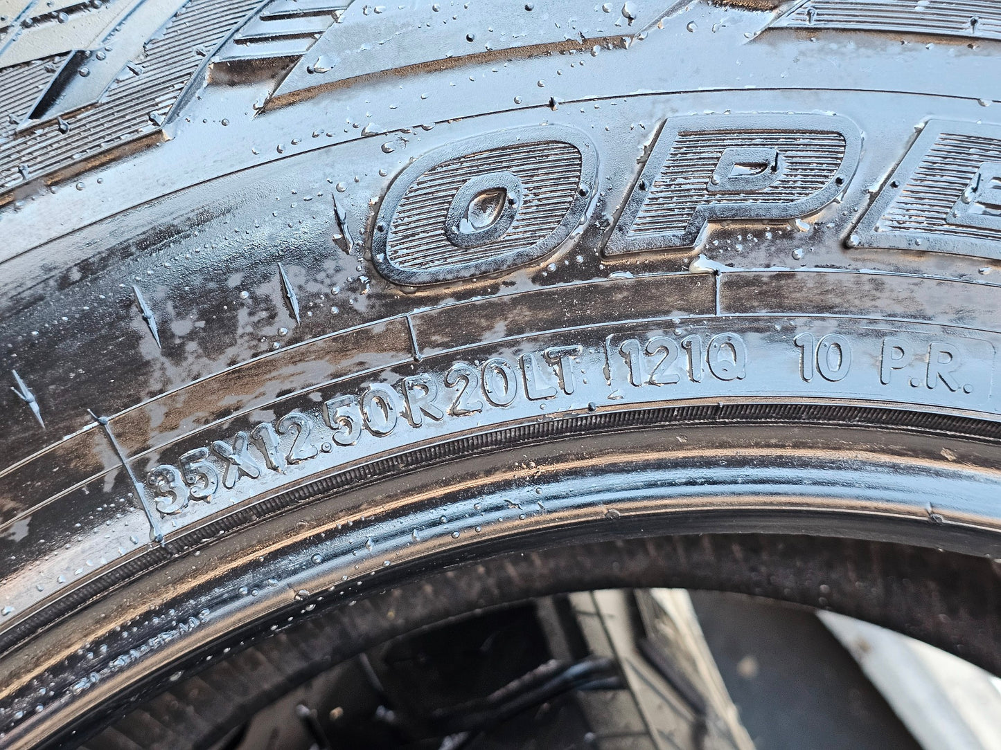 TOYO R/T OPEN COUNTRY 32X12.5R20 TIRES #4168
