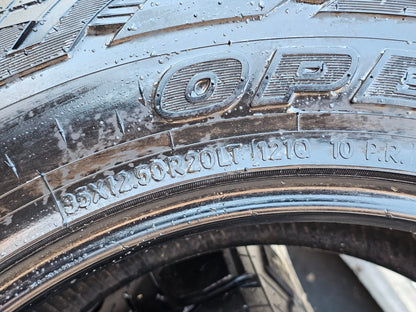 TOYO R/T OPEN COUNTRY 32X12.5R20 TIRES #4168