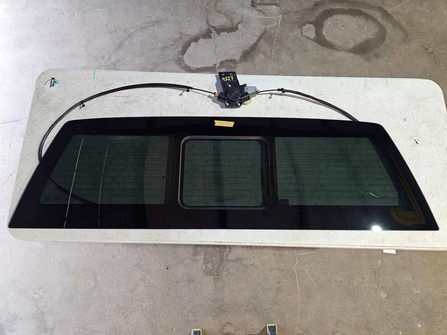 2015-2020 FORD F150 REAR SLIDING WINDOW GLASS DEFROSTER #4208