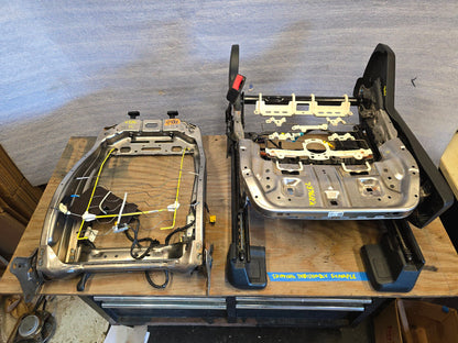 2021-2025 FORD F150 FRONT RIGHT PASSENGER POWER SEAT TRACK FRAME 2022 2024 #4413