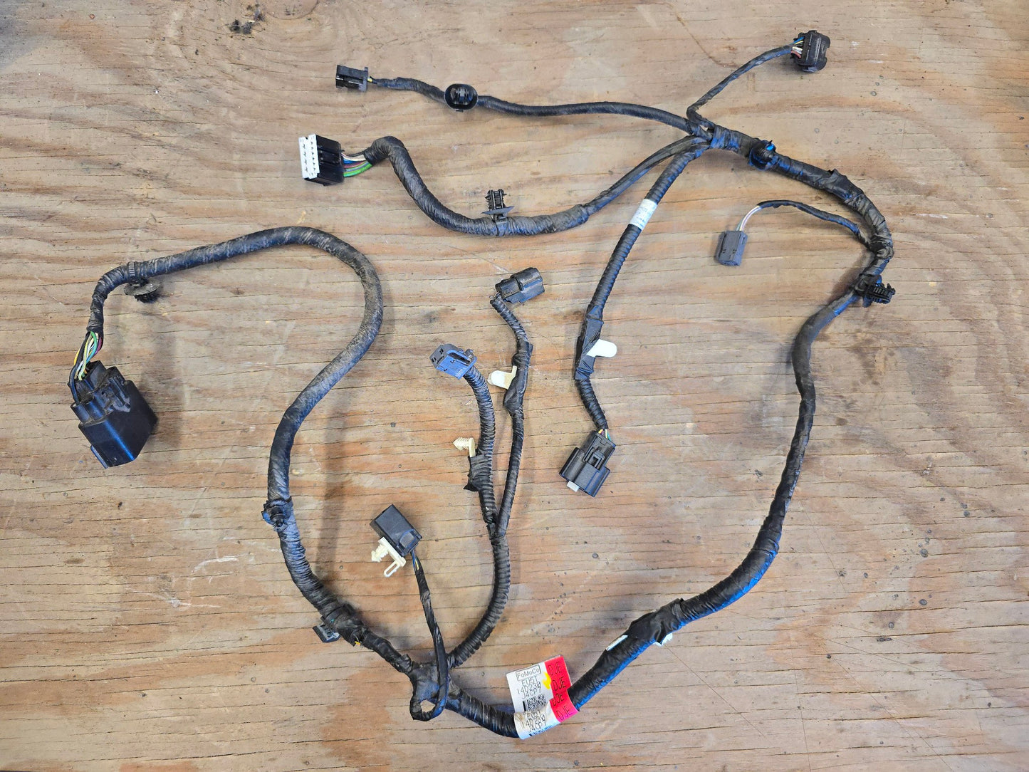 2015-2020 FORD MUSTANG FRONT RIGHT PASSENGER SEAT WIRING HARNESS POWER #4411