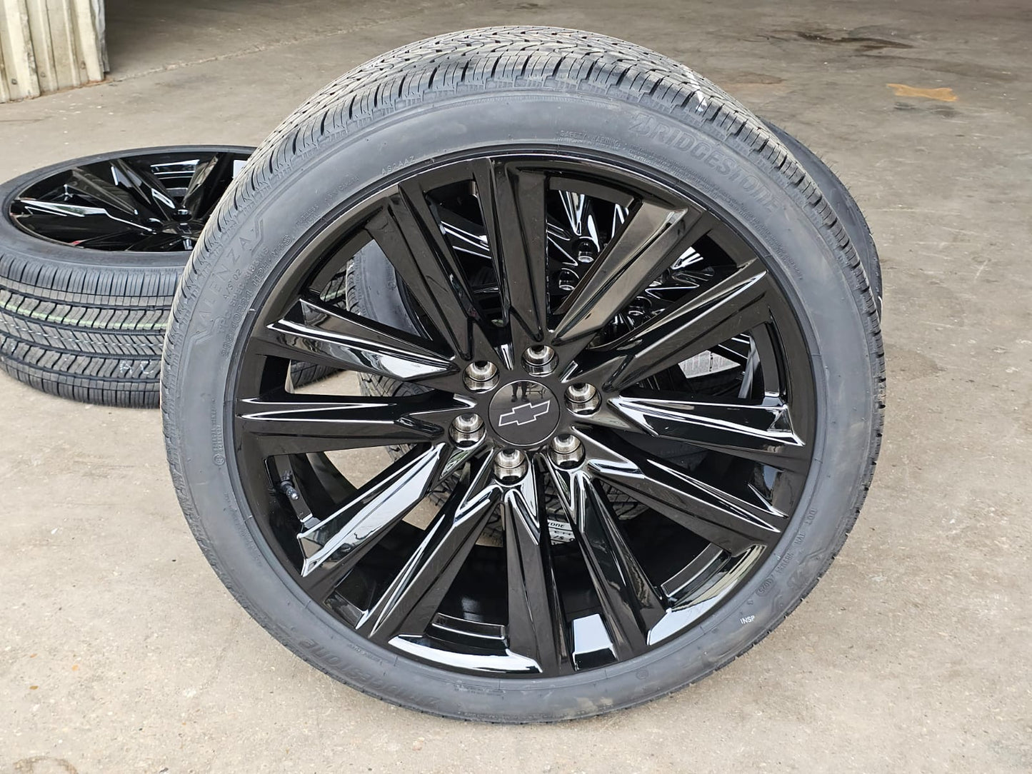 ???NEW 24" CADILLAC ESCALADE CHEVY SILVERADO TAHOE GMC DENALI WHEELS TIR22 #5002