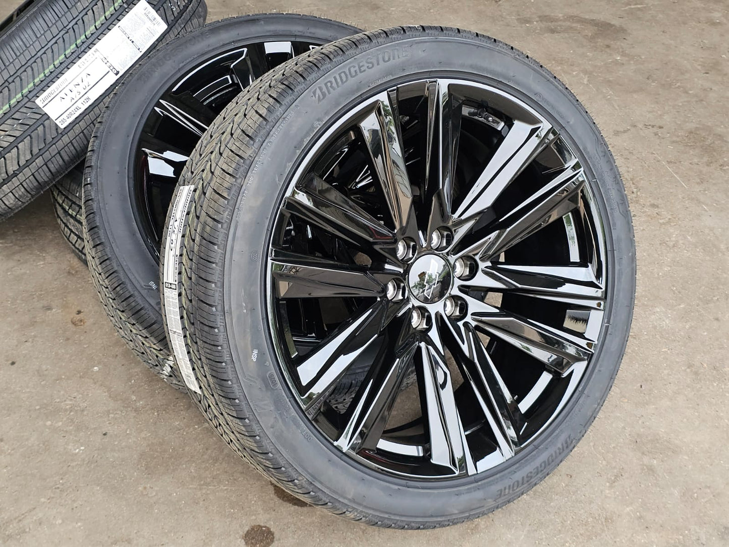 ???NEW 24" CADILLAC ESCALADE CHEVY SILVERADO TAHOE GMC DENALI WHEELS TIR22 #5002