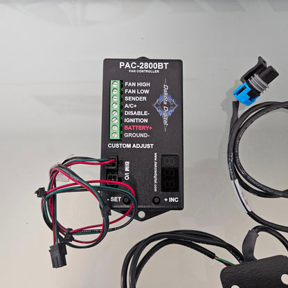 DAKOTA DIGITAL PAC-2800BT-ELECTRONIC FAN CONTROLLER 70AMP/BLUETOOTH CONTROL 3384