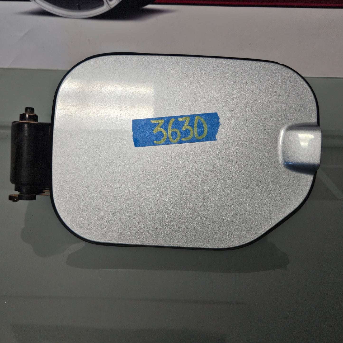 2021-2025 FORD F150 GAS FUEL TANK DOOR LID PLAP CAP COVER JS ICONIC SILVER #3630