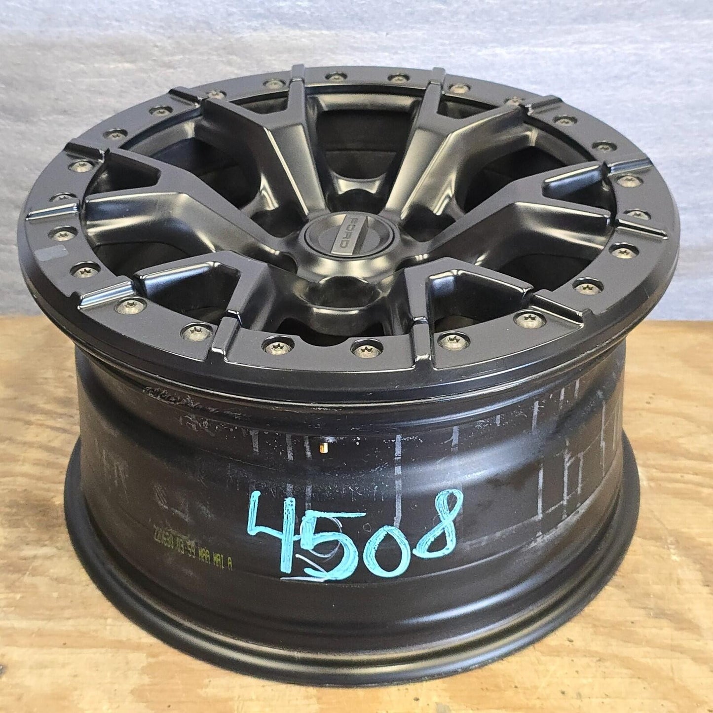 21 22 23 17" FORD F150 RAPTOR BLACK BEADLOCK WHEEL RIM ML3V-1007-BA 5456