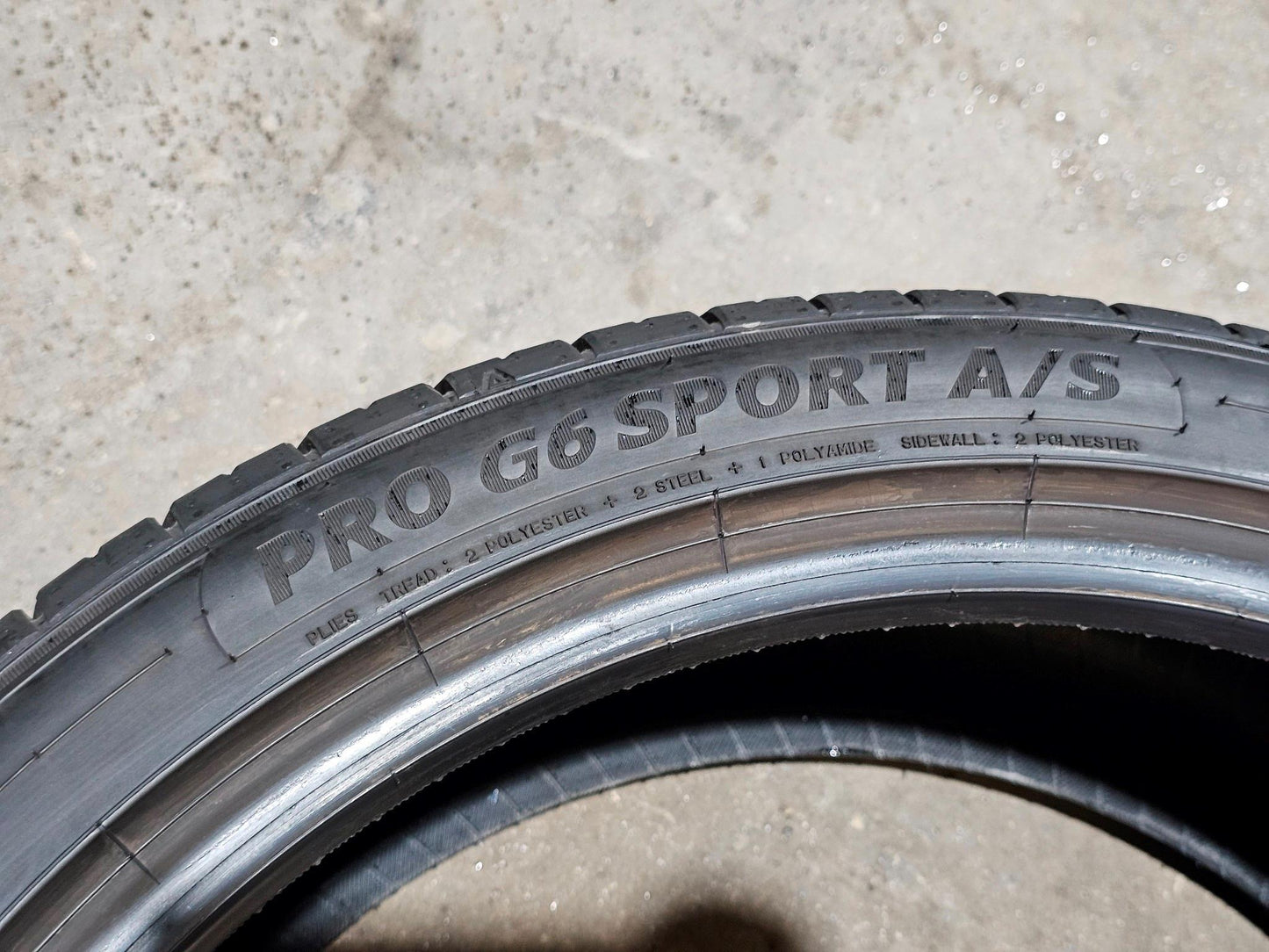 1) FALKEN PRO G6 SPORT A/S 245/40ZR20 TIRE #4027