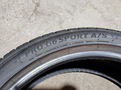 1) FALKEN PRO G6 SPORT A/S 245/40ZR20 TIRE #4027