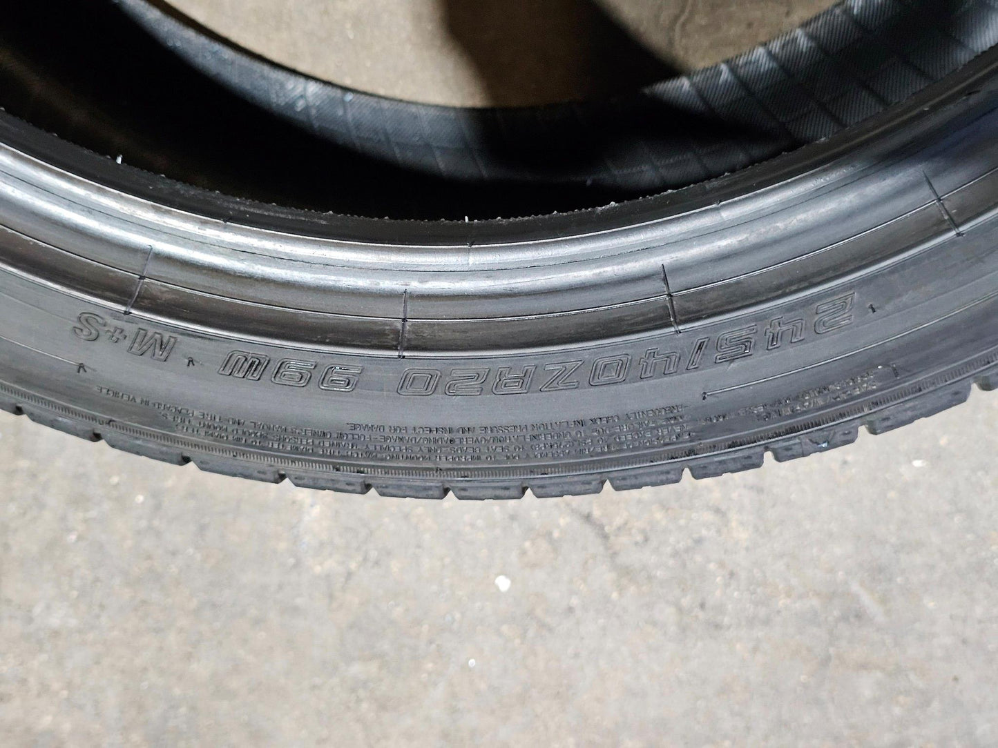 1) FALKEN PRO G6 SPORT A/S 245/40ZR20 TIRE #4028