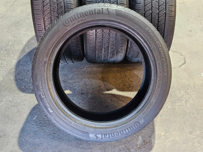 4) CONTINENTAL PRO CONTACT RX 255/45/19 #4026