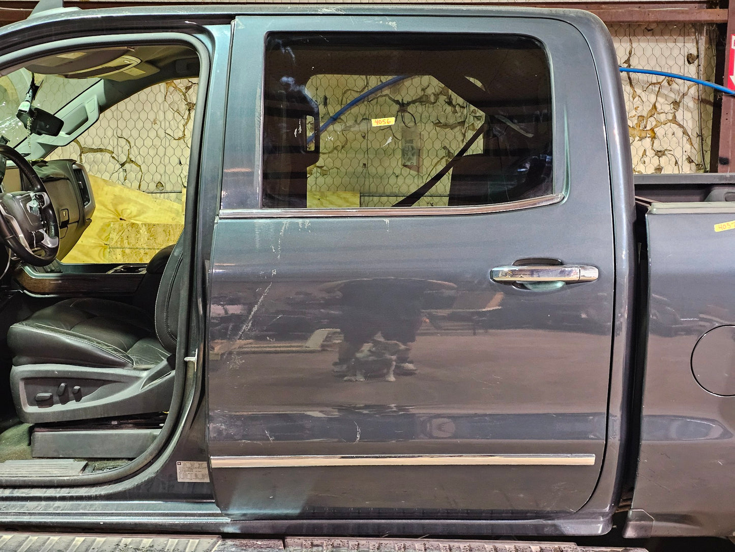 2017 GMC SIERRA 1500 LEFT REAR DRIVER DOOR #4056