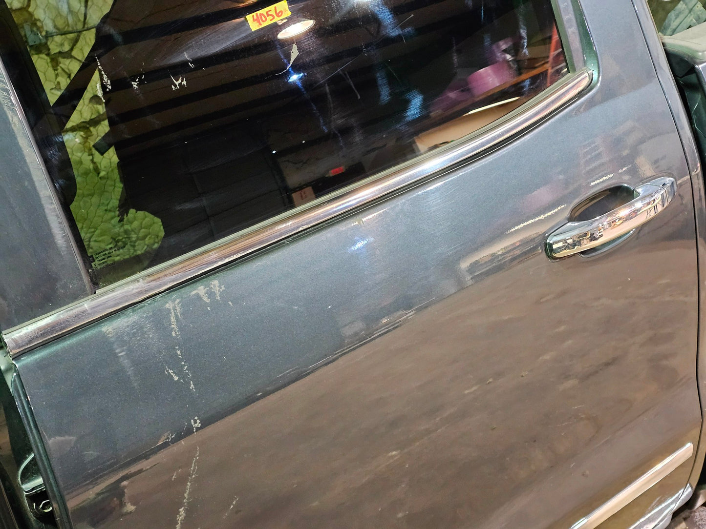 2017 GMC SIERRA 1500 LEFT REAR DRIVER DOOR #4056