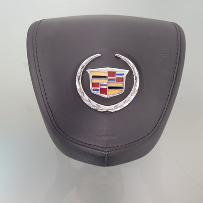 2014 2015 CADILLAC CTS DRIVER STEERING BLACK LEATHER PREMIUM AIR BAG -11191