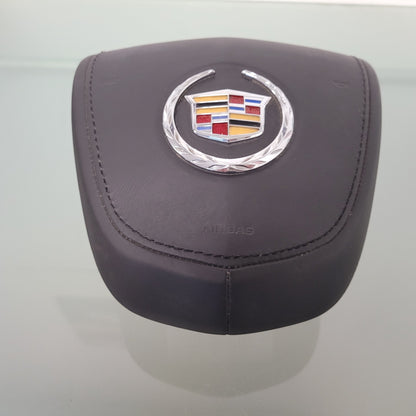 2014 2015 CADILLAC CTS DRIVER STEERING BLACK LEATHER PREMIUM AIR BAG -11191