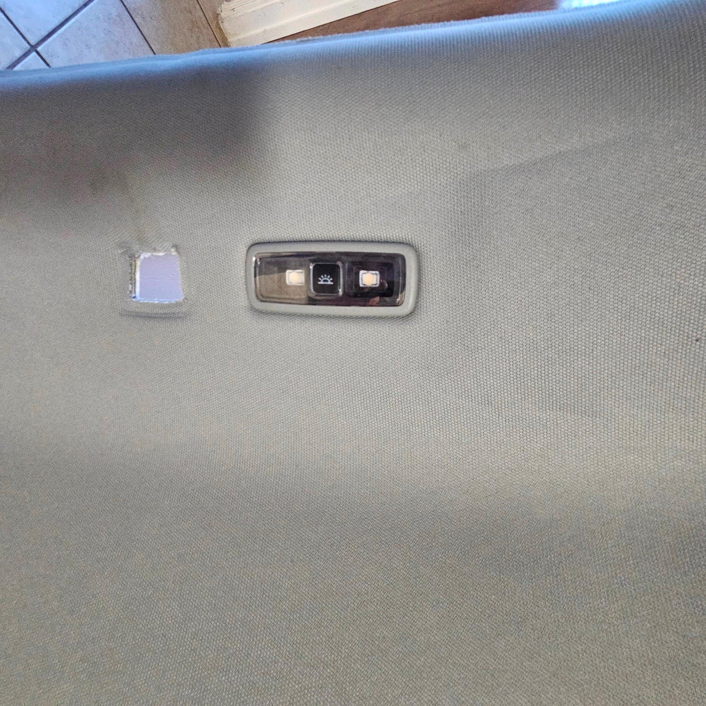 2021-2023 FORD F150 GRAY HEADLINER CEILING ROOF SUPERCREW CAB CREW XLT #12975