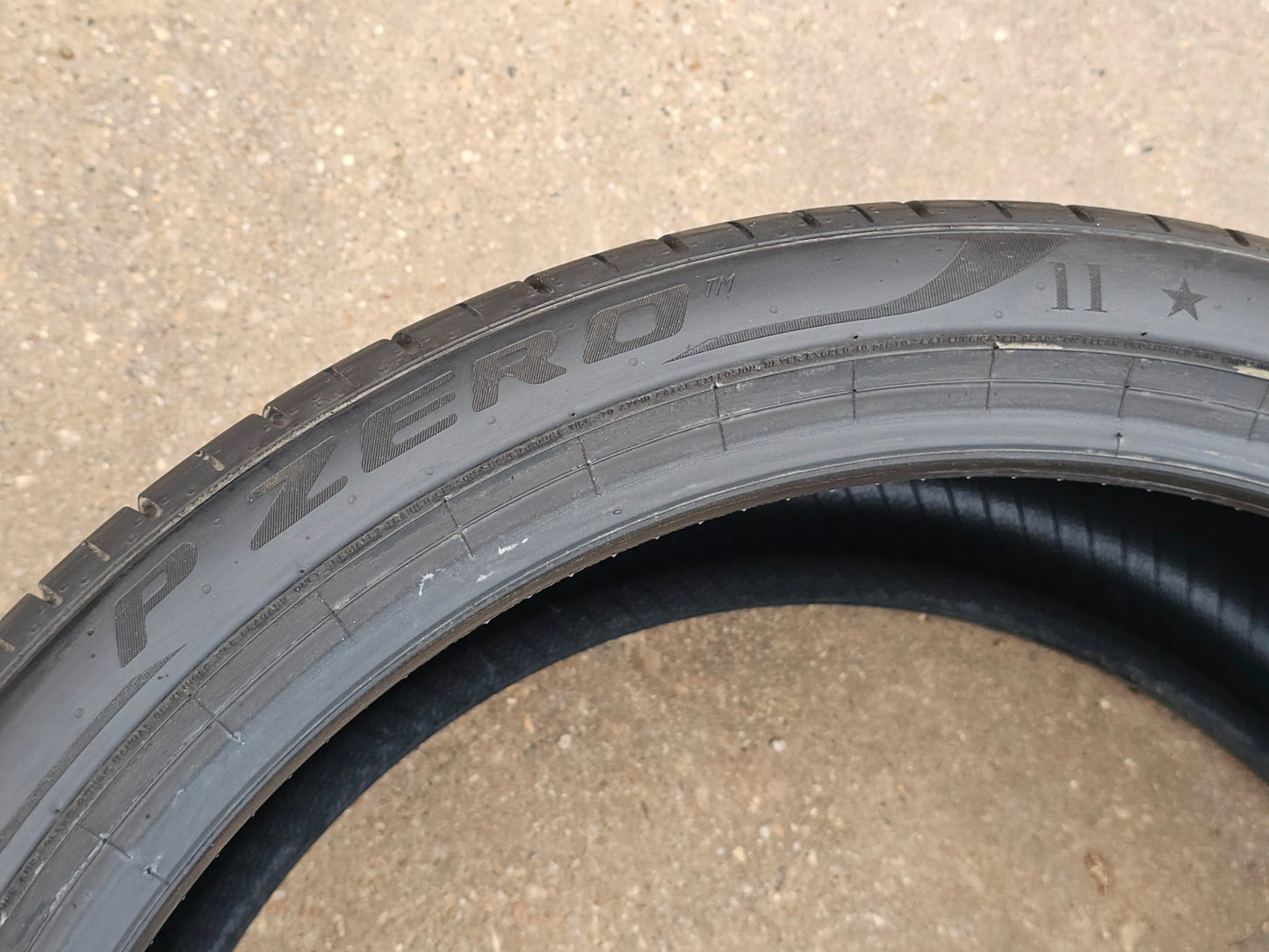 1) PIRELLI P ZERO 315/30 R22 TIRE #4245