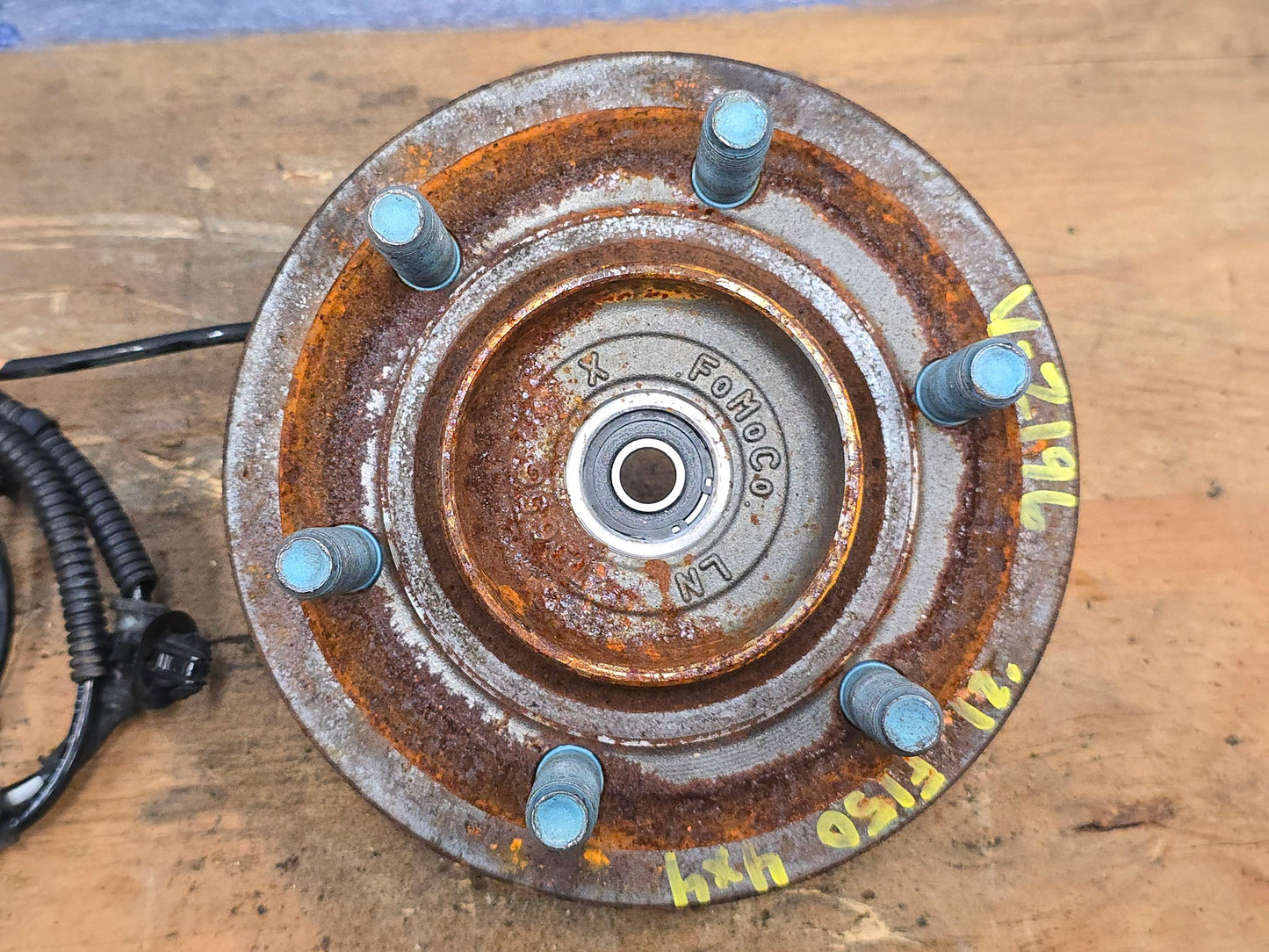 2021 2022 2023 2024 2025 FORD F150 FRONT HUB 4X4 #4374