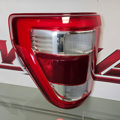 OEM 2021-2023 Ford F150 Left Tail Light Assembly with LED & Blind Spot Test