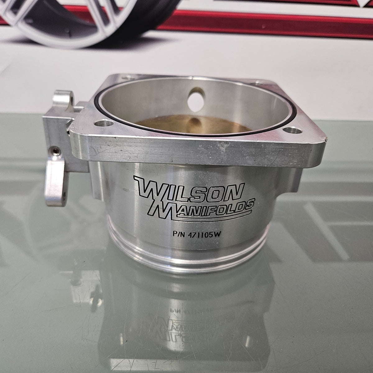 WILSON MANIFOLDS 105mm  BILLET THROTTLE BODY 1520CFM 4.250 OD 471105D #37740