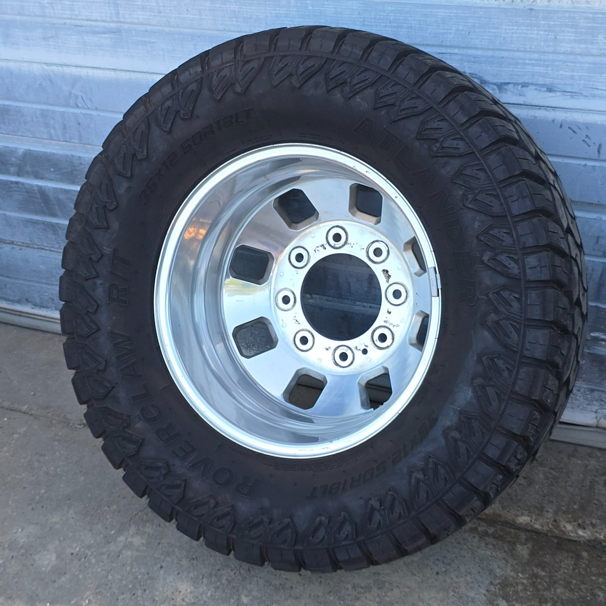 2024-2026 18" SILVERADO SIERRA 3500 DRW DUALLY WHEELS RIMS TIRES 84830462 #46316
