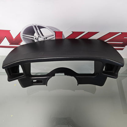 1990-1993 FORD MUSTANG SPEEDOMETER BLACK CLUSTER  SURROUND TRIM DASH BEZEL #37692