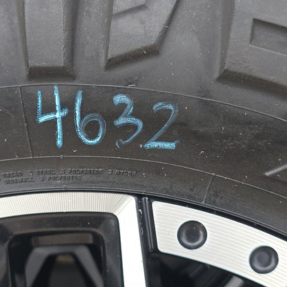 20” SIERRA DENALI 2500 3500 HD BLACK MACHINED WHEELS SQ9 TIRES #463218