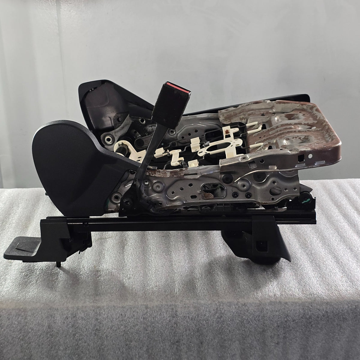 2021-2025 FORD F150 FRONT LEFT DRIVER 10 WAY POWER SEAT TRACK FRAME #46004