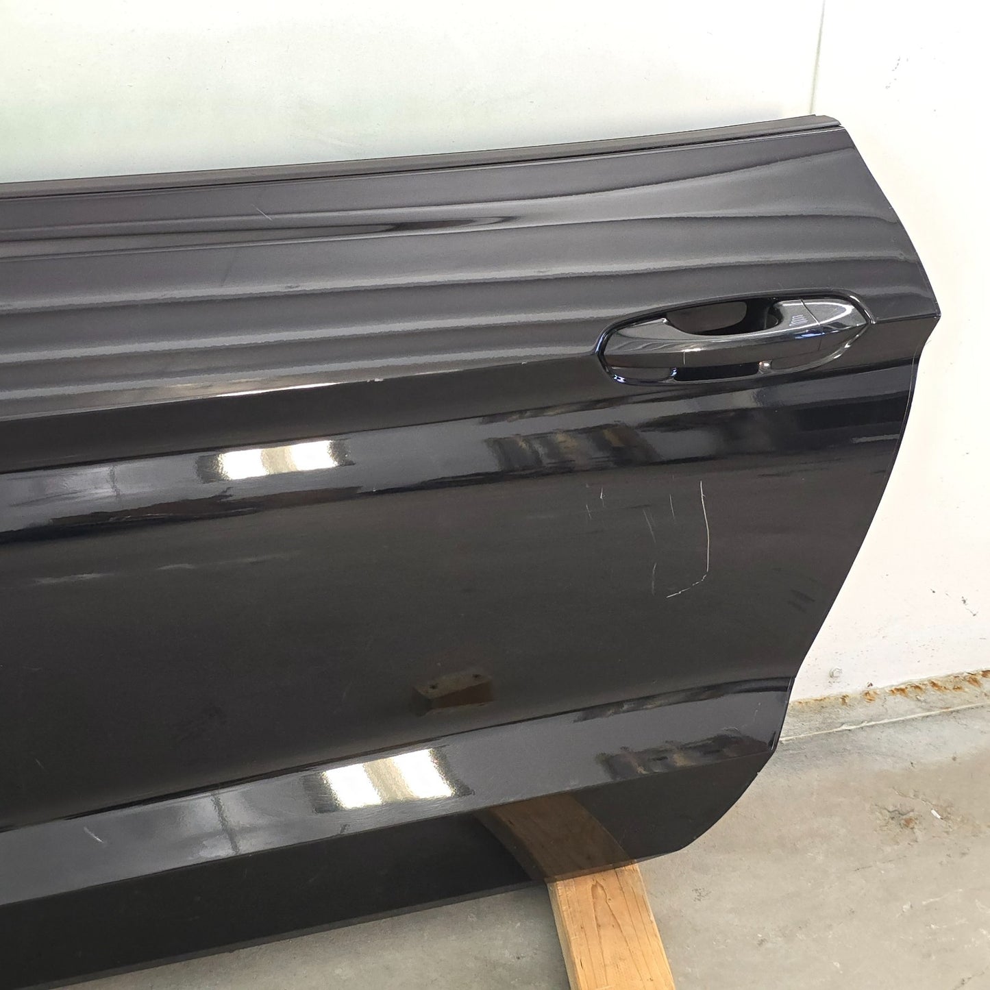 2015-2023 FORD MUSTANG GT COUPE LEFT LH DRIVER DOOR BLACK 16 17 18 19 20 #45782