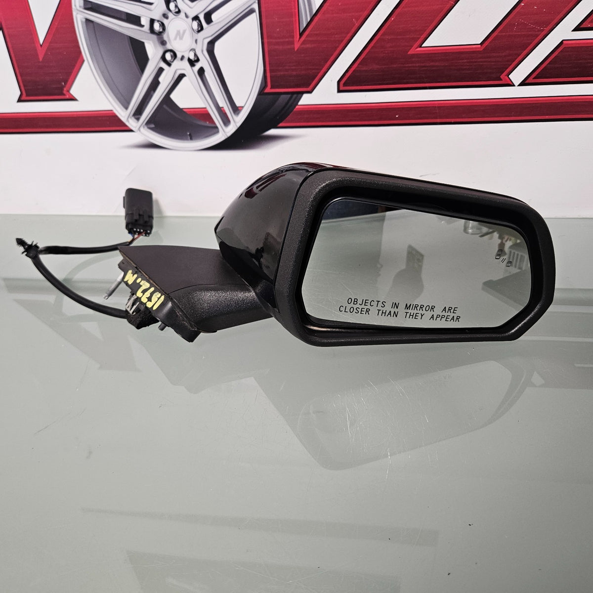 15-23 FORD MUSTANG FRONT RH PASSENGER DOOR MIRROR BLACK 16 17 18 19 20 22 #39381