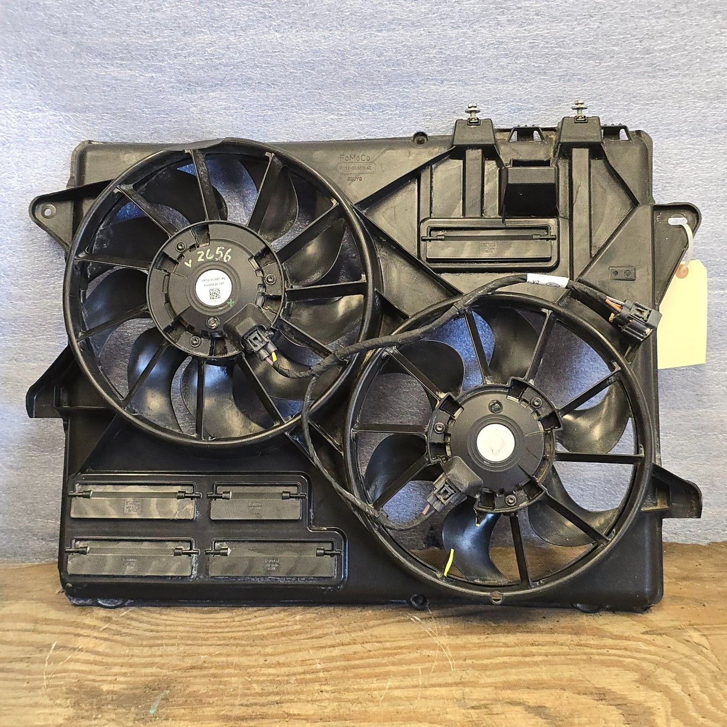 15-23 Ford Mustang GT Radiator Cooling Fan Motor FR33-8C607-AE 18 19 OEM #45390