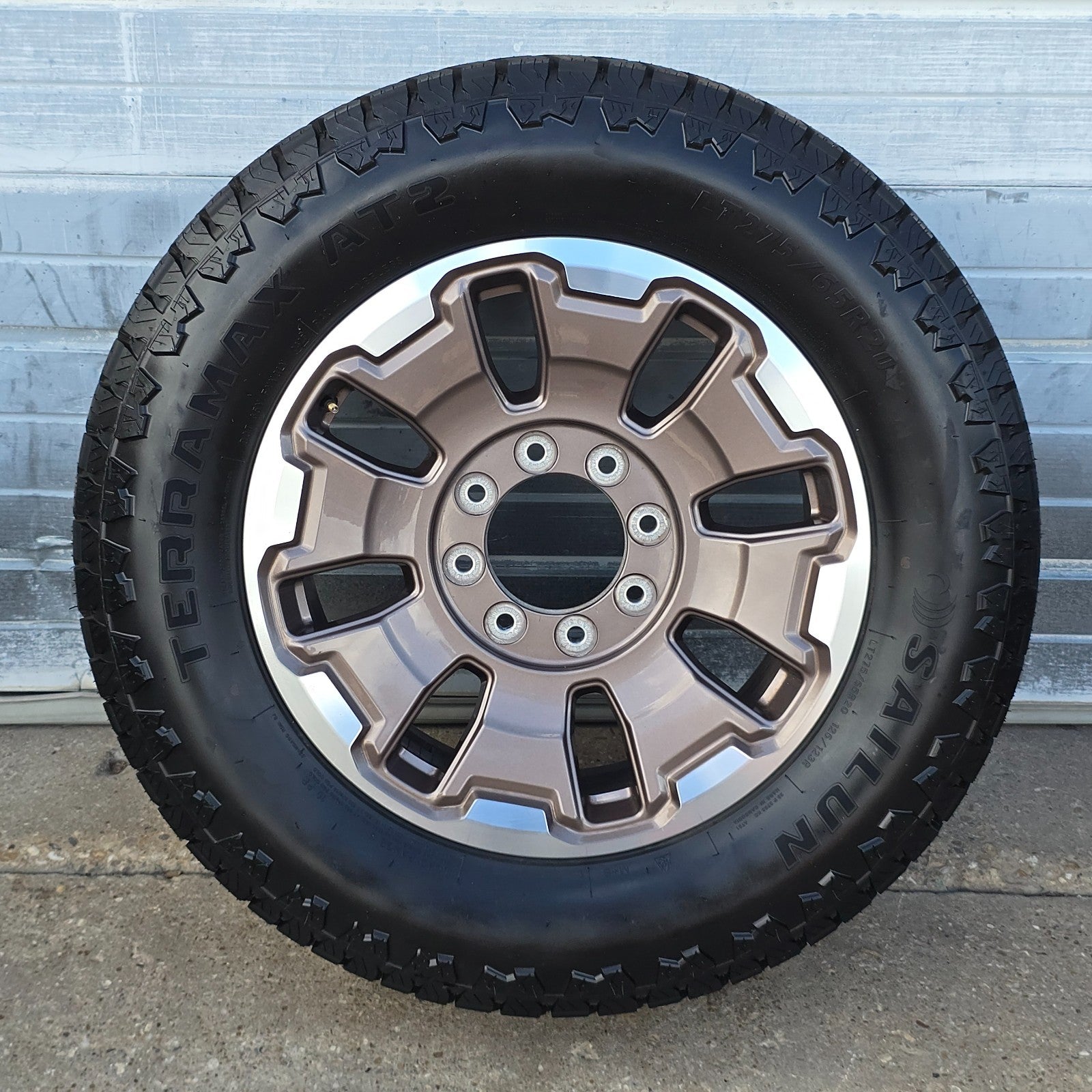 20" FORD F250 F350 KING RANCH MACHINED WHEELS TIRES 17 18 21 22 23 24 25 #45661