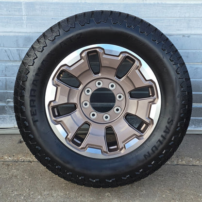 20" FORD F250 F350 KING RANCH MACHINED WHEELS TIRES 17 18 21 22 23 24 25 #45661