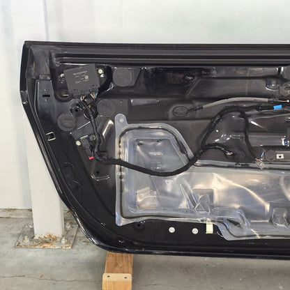 2015-2023 FORD MUSTANG GT COUPE LEFT LH DRIVER DOOR BLACK 16 17 18 19 20 #45787