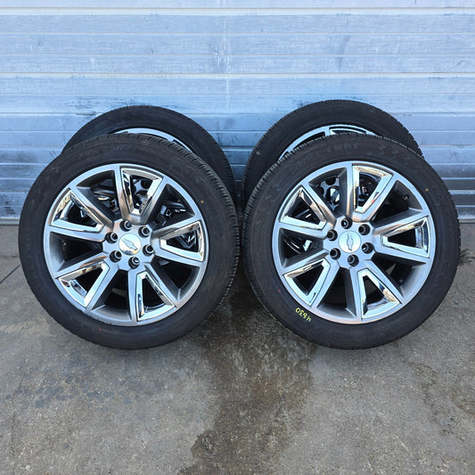 22" CHEVY SILVERADO TAHOE GMC SIERRA OEM WHEELS RIMS TIRES ESCALADE 20 #46300