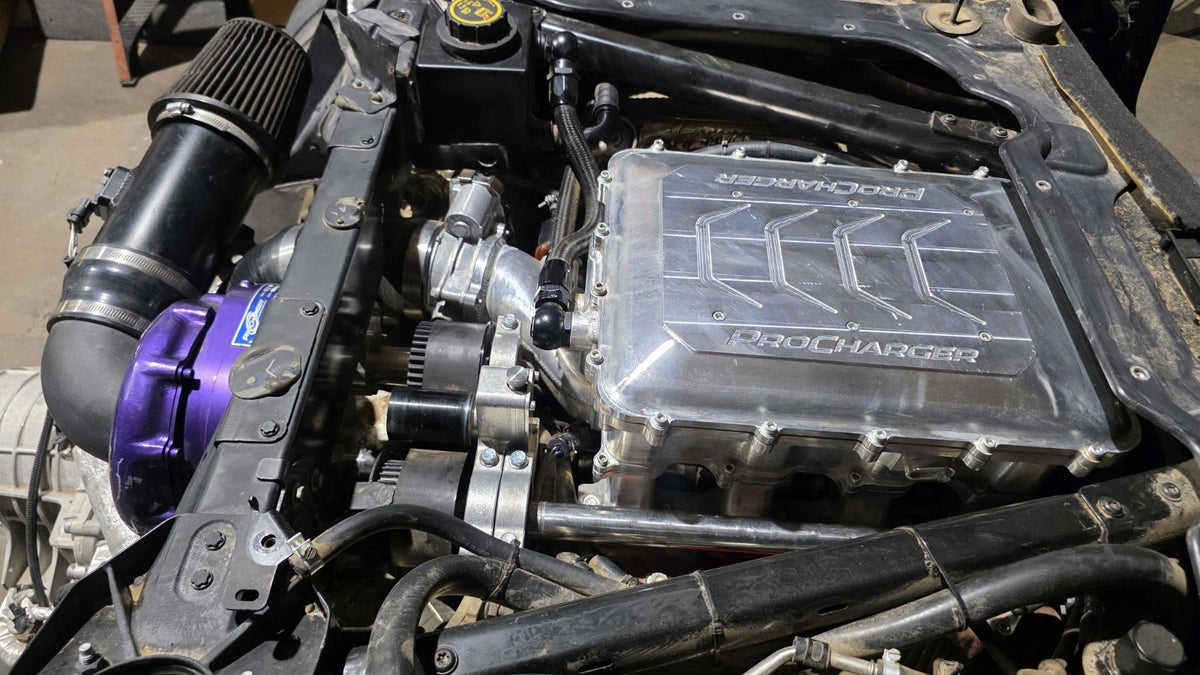 800 HP PROCHARGER 2020-2025 CORVETTE C8 ENGINE TRANSMISSION LT2 6.2 SUPERCHARGER1