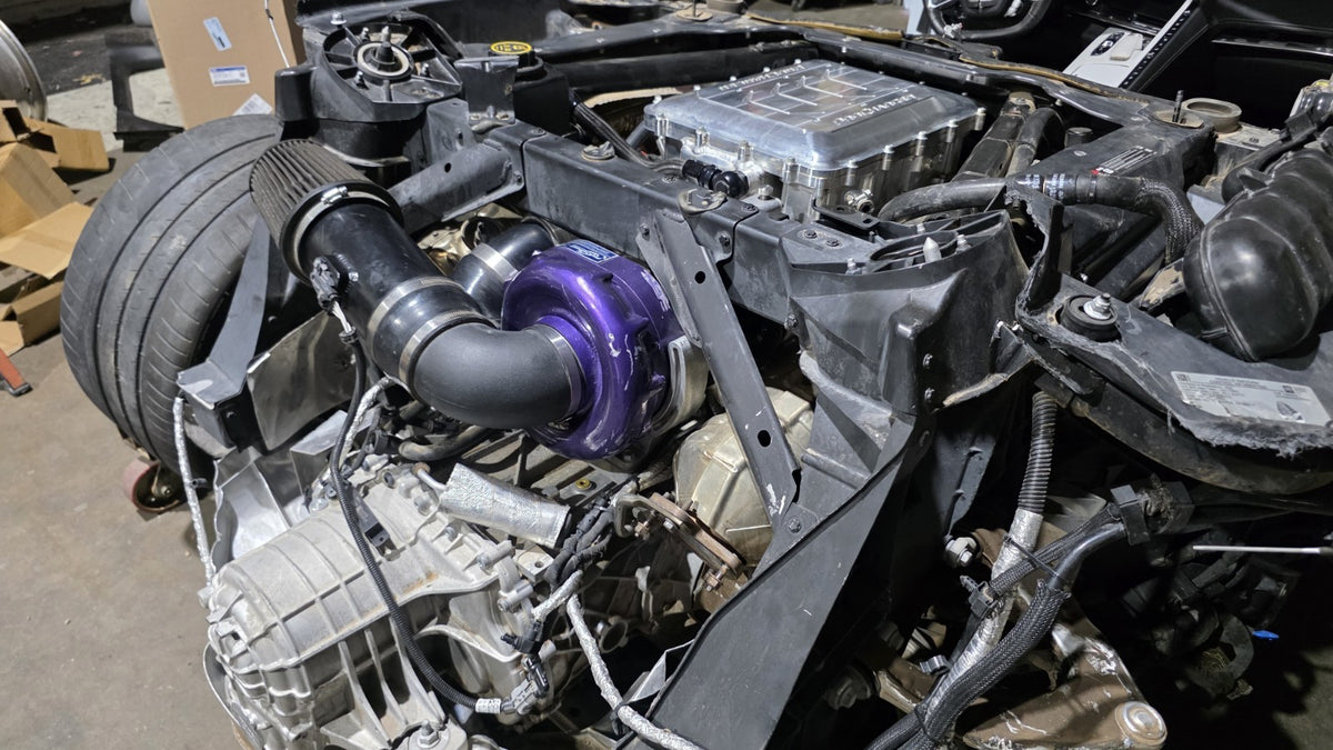800 HP PROCHARGER 2020-2025 CORVETTE C8 ENGINE TRANSMISSION LT2 6.2 SUPERCHARGER6