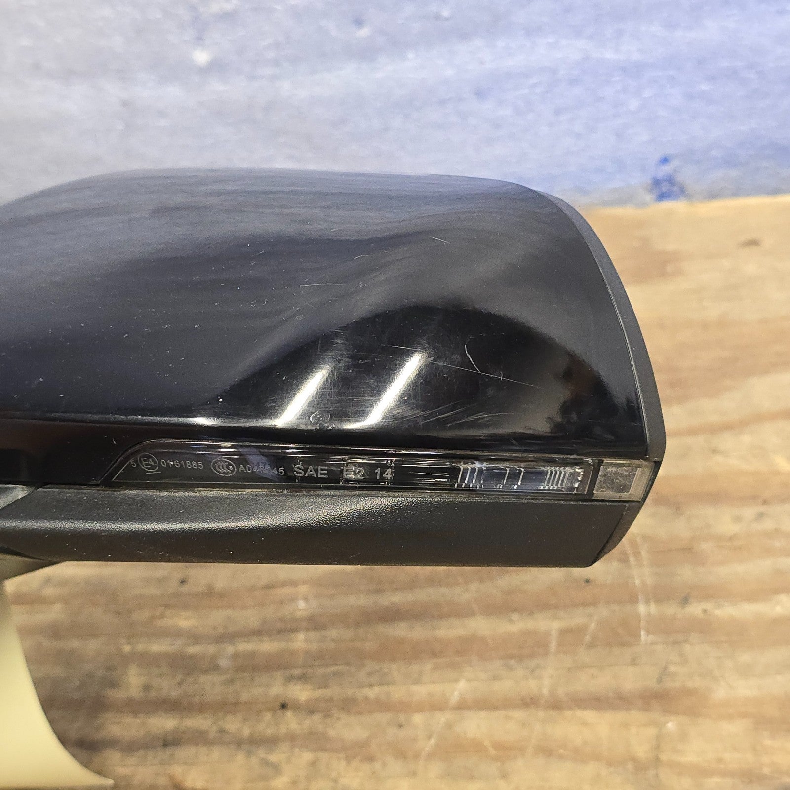   15-23 OEM Ford Mustang Left Driver Heated Mirror BLIS turn signal LED #45407