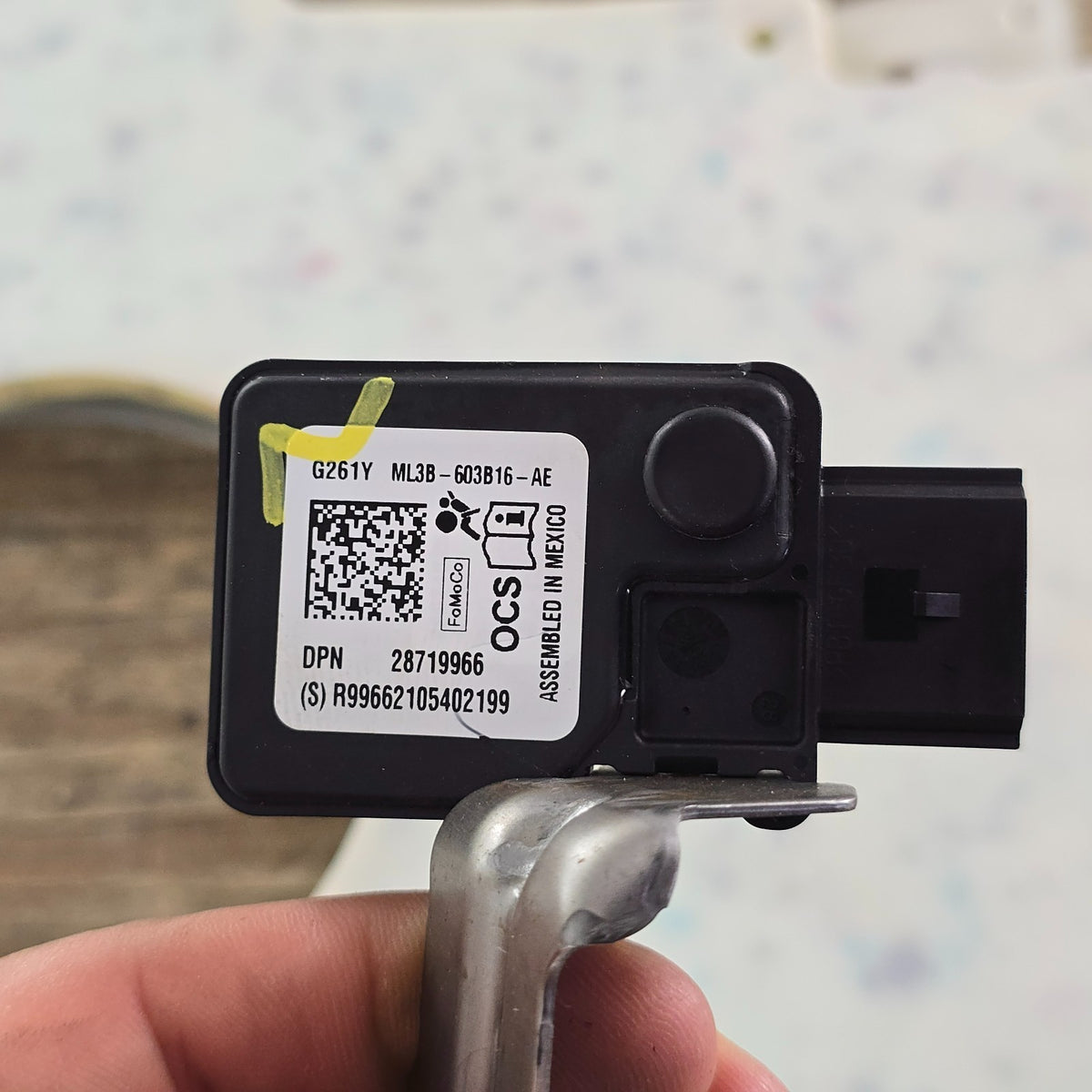 2021 2022 2023 FORD F150 FRONT RIGHT PASSENGER SEAT OCCUPANCY SENSOR MAT #46023