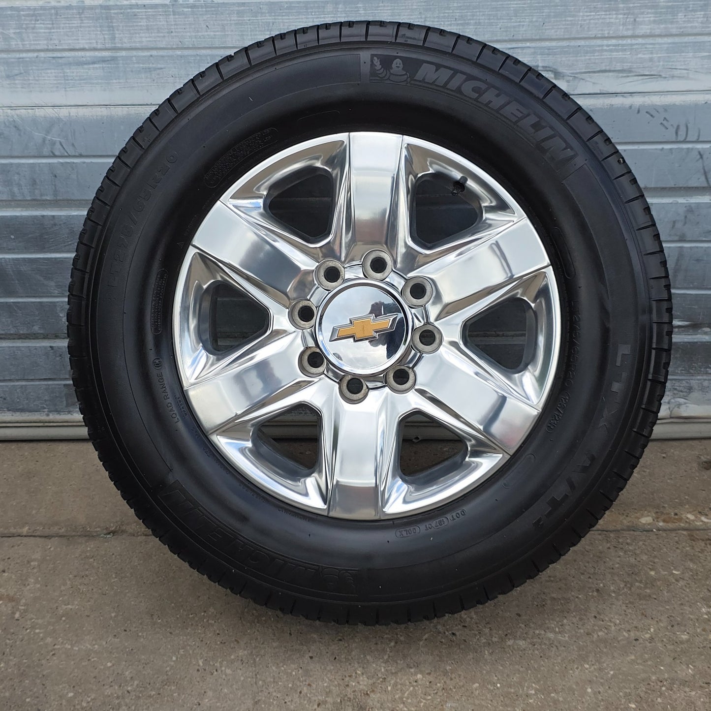 20" CHEVY SILVERADO 2500 3500 GMC SIERRA POLISHED WHEELS TIRES 24 22 23 LT #45671