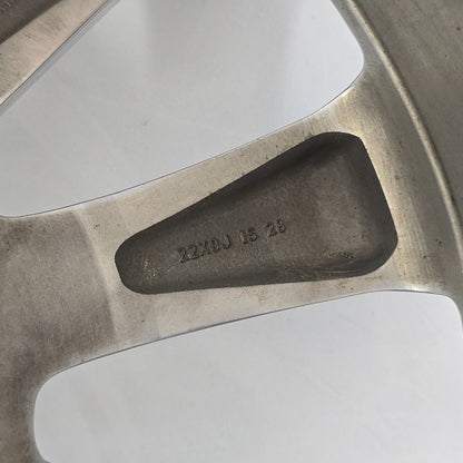 2 CRACKS- 22" CHEVY SILVERADO 1500 TAHOE HIGH COUNTRY POLISHED WHEEL 19 20 #46047