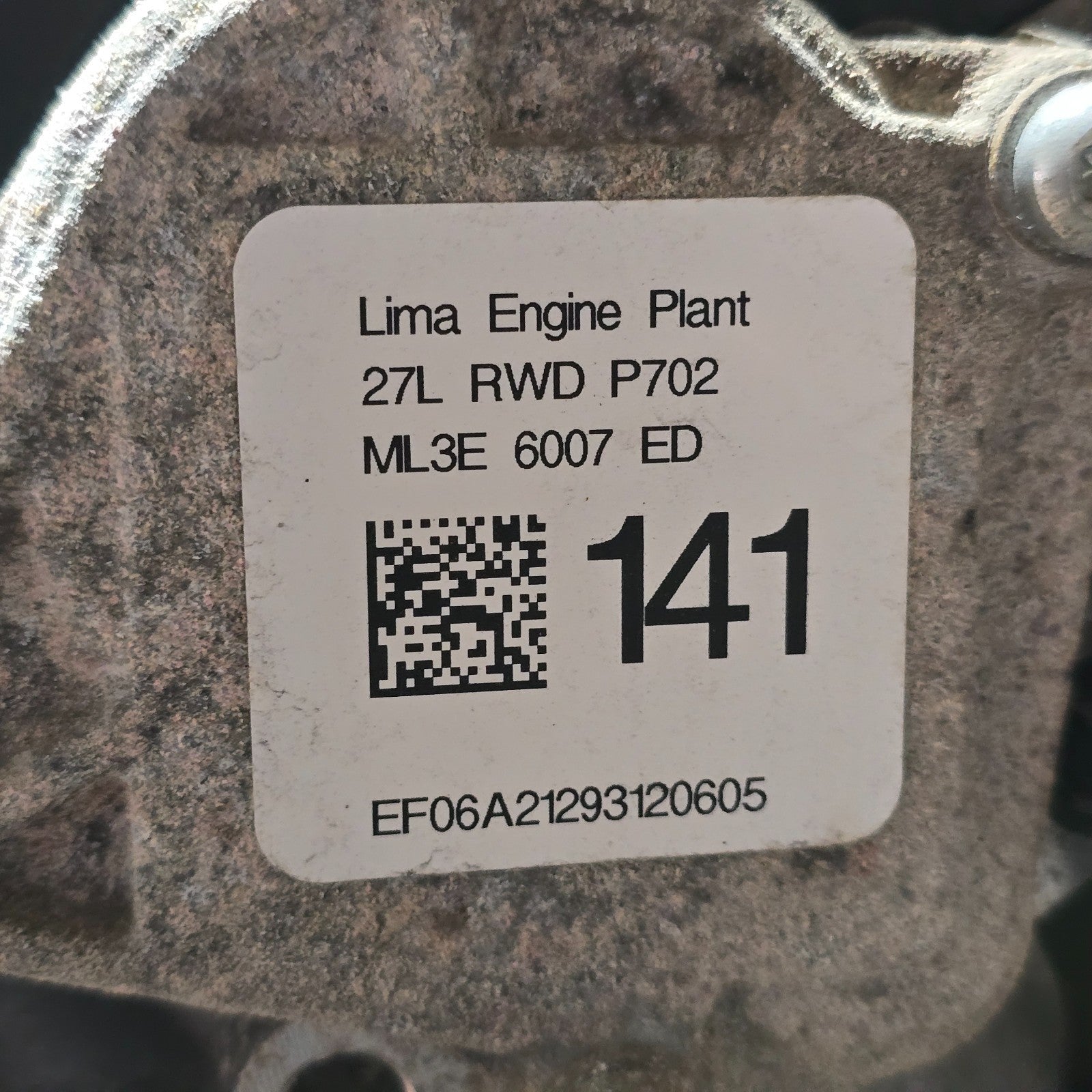 2021 2022 2023 FORD F150 ECOBOOST 2.7L 2.7 ECOBOOST ENGINE MOTOR #43257