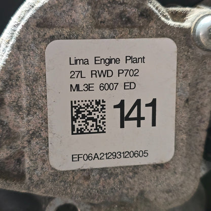2021 2022 2023 FORD F150 ECOBOOST 2.7L 2.7 ECOBOOST ENGINE MOTOR #43257